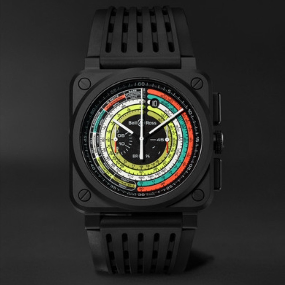 Bell & Ross BR-03 Chrono Multimeter LE Ceramic Automatic Men's Watch: $ 6200.00